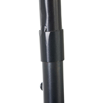 Konsolentisch mit Schubladen BRICK 71 x 34 x 181 cm Kristall Schwarz Gold Metall