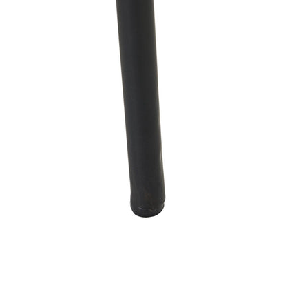 Konsolentisch mit Schubladen BRICK 71 x 34 x 181 cm Kristall Schwarz Gold Metall