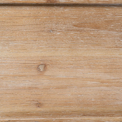 Schrank SHABBY CHIC 64 x 37 x 86 cm natürlich Holz Weiß