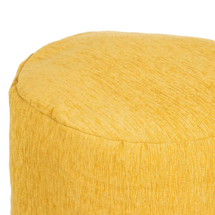 Puff Polyester 45 x 45 x 45 cm Acryl Senf
