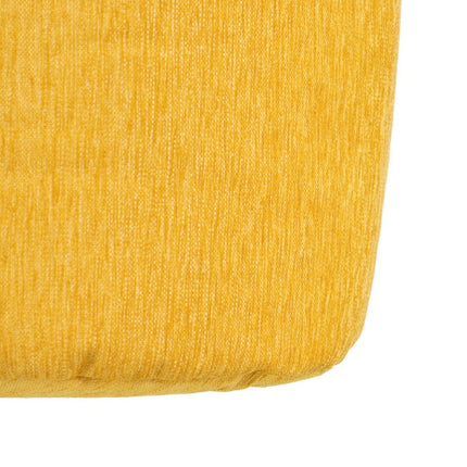 Puff Polyester 45 x 45 x 45 cm Acryl Senf