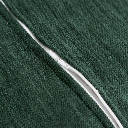 Puff Polyester 45 x 45 x 45 cm Acryl Dunkelgrün