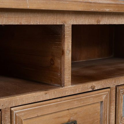 Anrichte 120 x 36 x 90 cm Tannenholz Holz MDF