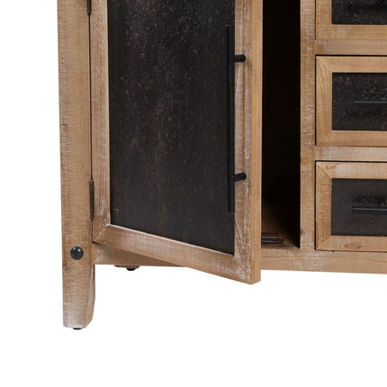 Anrichte Tannenholz Holz MDF 120 x 36 x 80 cm