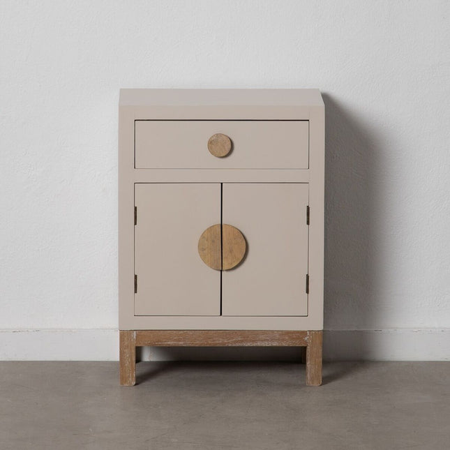 Nachttisch MIZUCHI 44 x 26 x 60,5 cm Taupe DMF