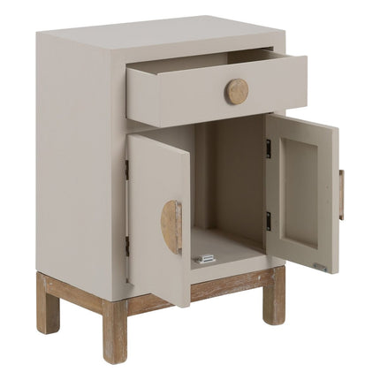 Nachttisch MIZUCHI 44 x 26 x 60,5 cm Taupe DMF