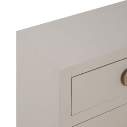 Nachttisch MIZUCHI 44 x 26 x 60,5 cm Taupe DMF