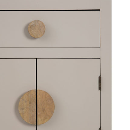 Nachttisch MIZUCHI 44 x 26 x 60,5 cm Taupe DMF