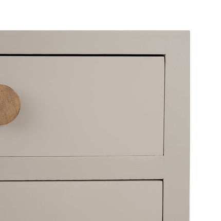 Anrichte MIZUCHI 90 x 26 x 78 cm Taupe DMF