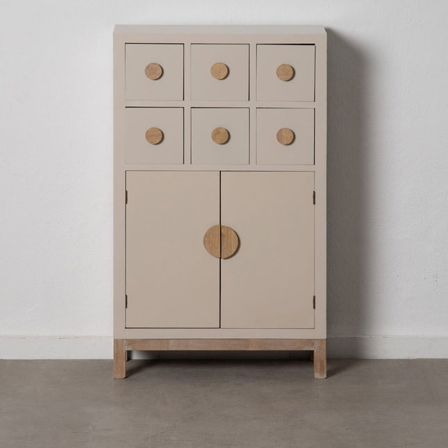Anrichte MIZUCHI 63 x 26 x 104,5 cm Holz Taupe DMF