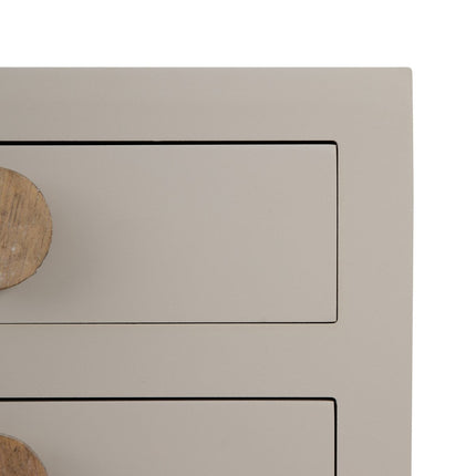 Anrichte MIZUCHI 63 x 27 x 69,5 cm Holz Taupe DMF