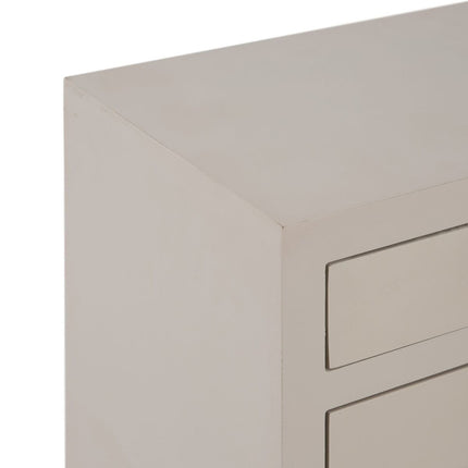 Konsolentisch mit Schubladen MIZUCHI 63 x 26 x 78 cm Holz Taupe DMF