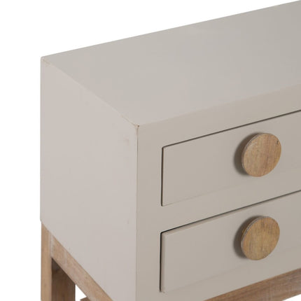 Anrichte MIZUCHI 95 x 26 x 88,5 cm Holz Taupe DMF