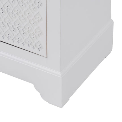 Schuhschrank LOVE 85 x 30 x 110 cm Tannenholz