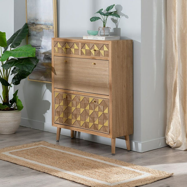 Schuhschrank BONNARD 85 x 30 x 110 cm