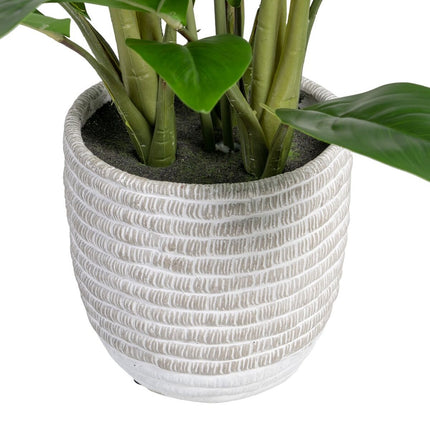 Dekorationspflanze 40 x 41 x 48 cm grün PVC