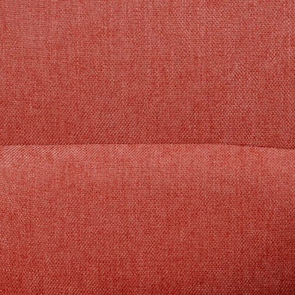 Sessel 77 x 64 x 88 cm synthetische Stoffe Holz Dunkelrot
