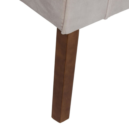 Sessel 77 x 64 x 88 cm synthetische Stoffe Beige Holz