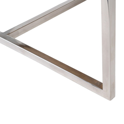 Couchtisch 70 x 70 x 41 cm Metall Holz 3 Stück