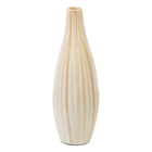 Vase 15 x 15 x 44 cm Beige Bambus