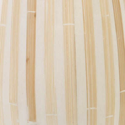 Vase 15 x 15 x 44 cm Beige Bambus