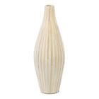 Vase 18 x 18 x 52 cm Beige Bambus