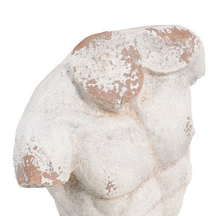 Skulptur Büste 38 x 16 x 68 cm Weiß
