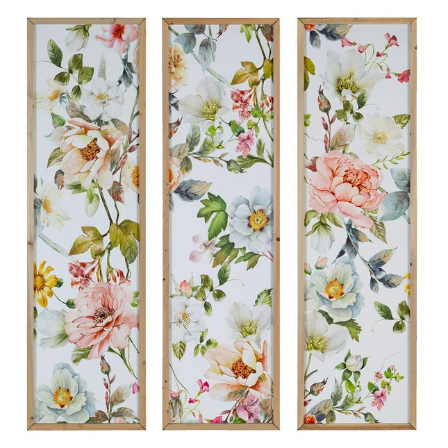 Leinwand Blomster 102 x 1,8 x 120 cm (3 Stück)