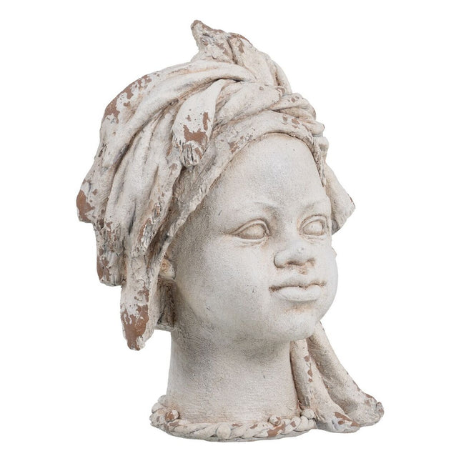 Büste 32 x 28 x 46 cm Harz Afrikanerin