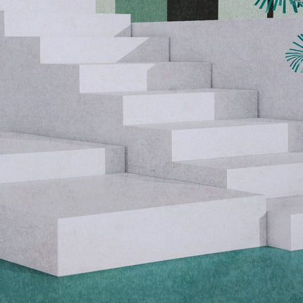 Leinwand Haus 63 x 93 cm