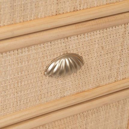 Schubladenschrank SAPHIRA 44 x 35 x 100 cm natürlich DMF