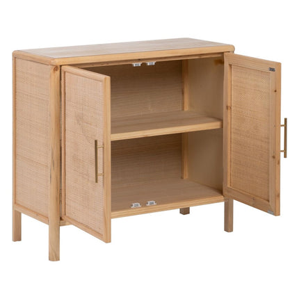 Schrank SAPHIRA 80 x 36 x 75 cm natürlich DMF