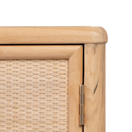 Schrank SAPHIRA 80 x 36 x 75 cm natürlich DMF