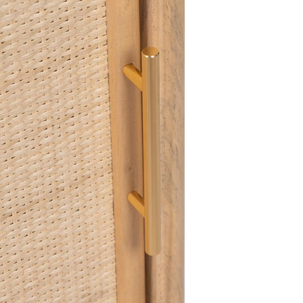 Schrank SAPHIRA 43 x 35 x 132,5 cm natürlich DMF