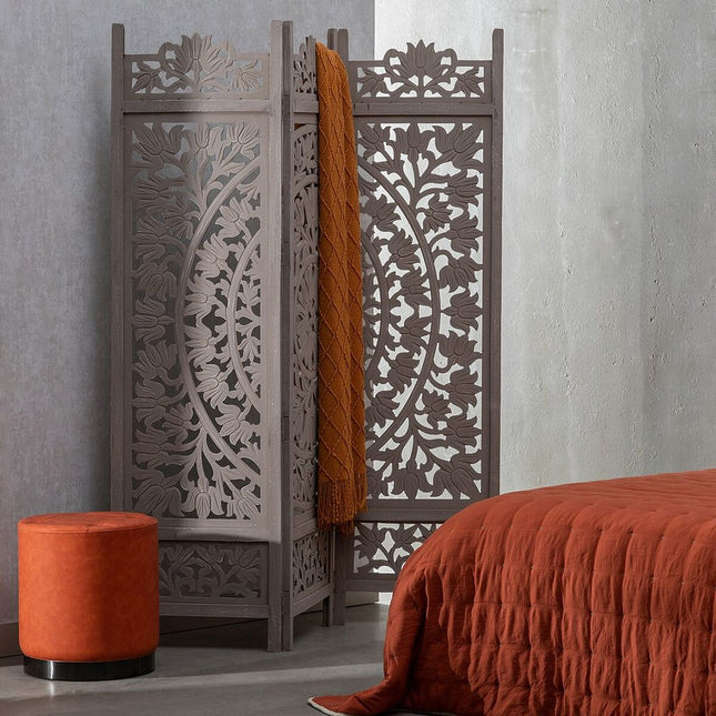 Spanische Wand 152 x 2,25 x 182 cm Holz DMF