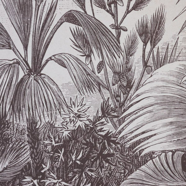Leinwand 70 x 1,2 x 70 cm Palme