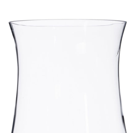 Vase 16 x 13 x 30 cm Kristall Durchsichtig