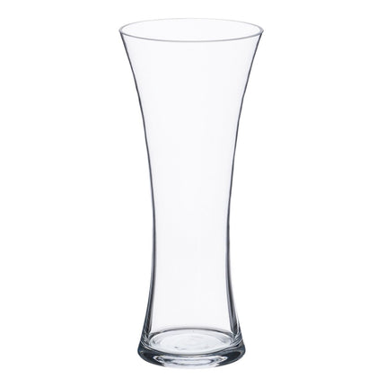 Vase 15 x 11 x 35,5 cm Kristall Durchsichtig