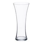 Vase 15 x 11 x 35,5 cm Kristall Durchsichtig