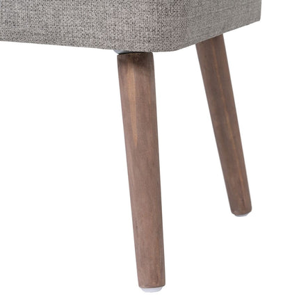 Truhe 50 x 35 x 45 cm synthetische Stoffe Holz