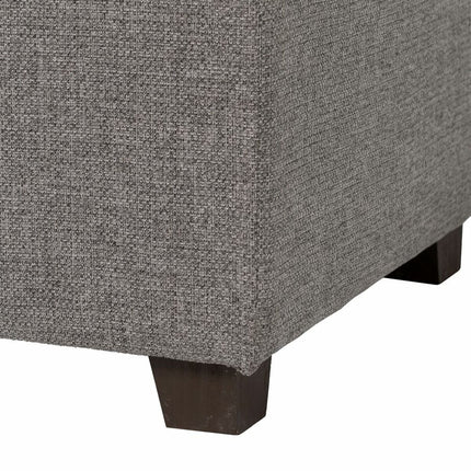 Truhe 102 x 41 x 43 cm synthetische Stoffe Holz