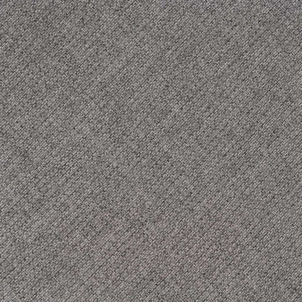Puff 65 x 65 x 40 cm synthetische Stoffe Grau Metall
