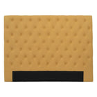 Kopfende des Betts 162 x 10 x 120 cm Holz Senf
