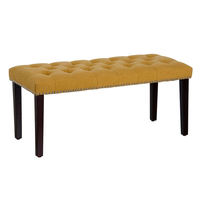 Hocker 115 x 44 x 43 cm Senf