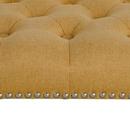 Hocker 115 x 44 x 43 cm Senf