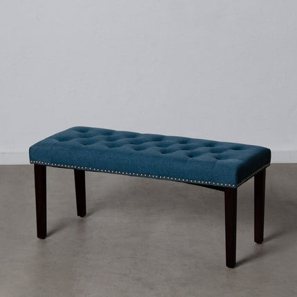 Hocker 115 x 44 x 43 cm Blau Holz