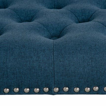 Hocker 115 x 44 x 43 cm Blau Holz