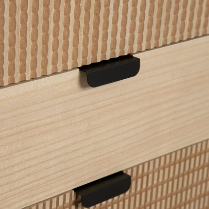 Nachttisch COFFEE 48 x 34,5 x 64 cm Holz Kaffee DMF