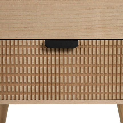 Nachttisch COFFEE 48 x 34,5 x 64 cm Holz Kaffee DMF