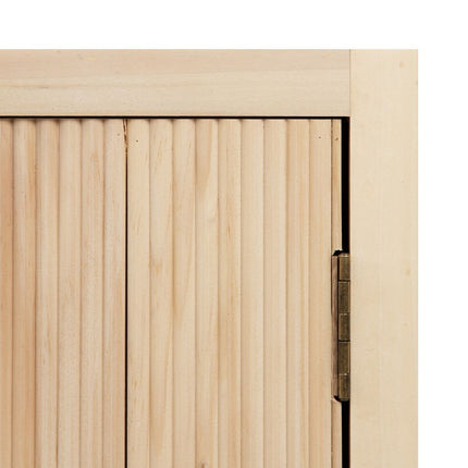 Anrichte MARIE natürlich Holz 140 x 40 x 76 cm DMF